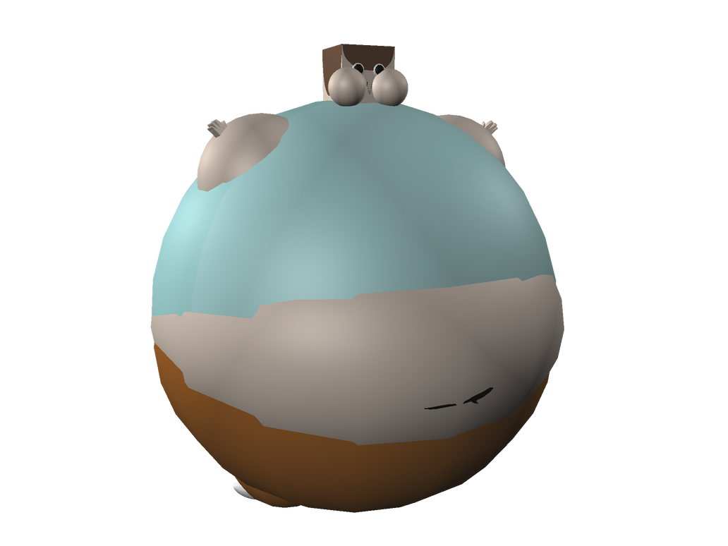 Realistic Jeff Randel Inflated Jeff Randell but 3D by VictorCalavera12 on DeviantArt