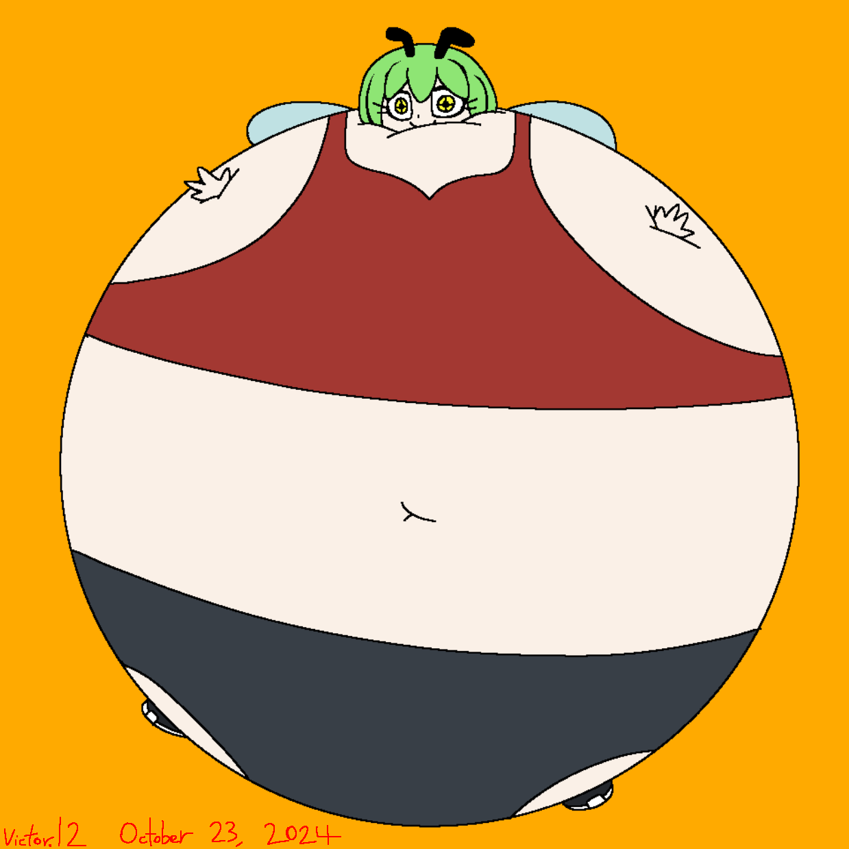 Deviantart Flyra Flyra inflated by VictorCalavera12 on DeviantArt
