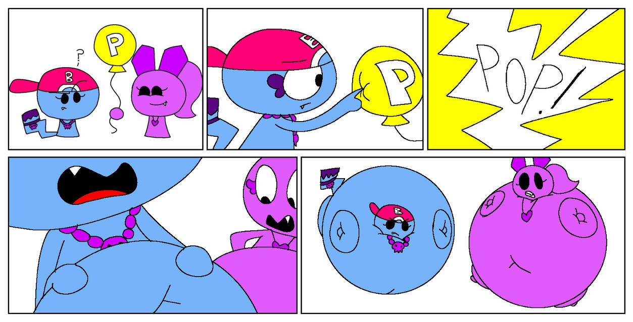 Victor Inflation Rocky JR and Purple Girl P Balloon Inflation by VictorCalavera12 on ...