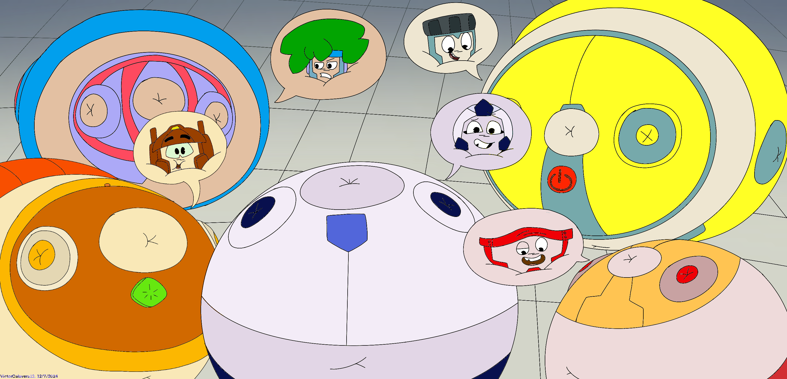 Overinflating in the Mall by VictorCalavera12 on DeviantArt