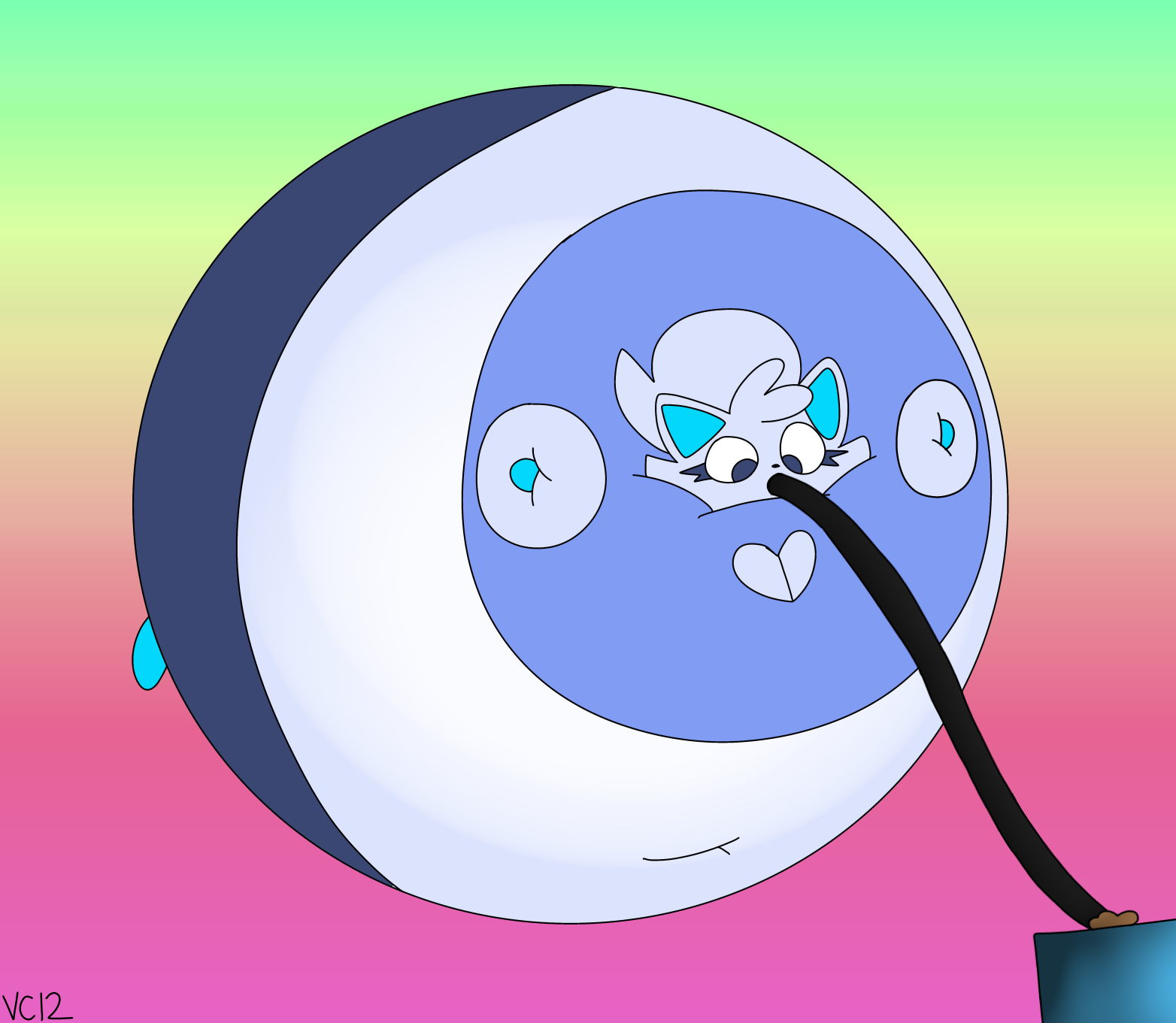 Frozen Inflation Deviantart Snowgirl Milk Inflation by VictorCalavera12 on DeviantArt