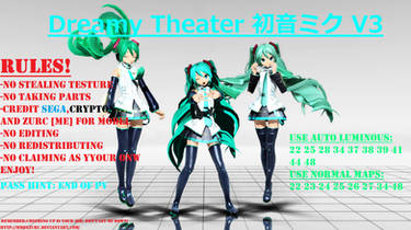 [Dreamy Theater] Hatsune Miku V3 DL