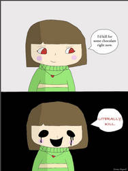 Chara Comic-Kill For Chocolate