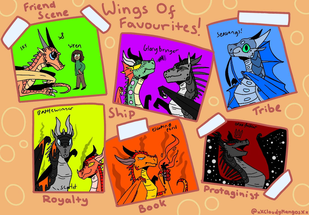 WoF favorites by SunClawAndKoi on DeviantArt