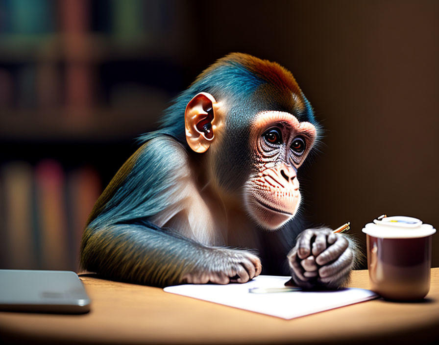 Monkey by Antonioeche on DeviantArt