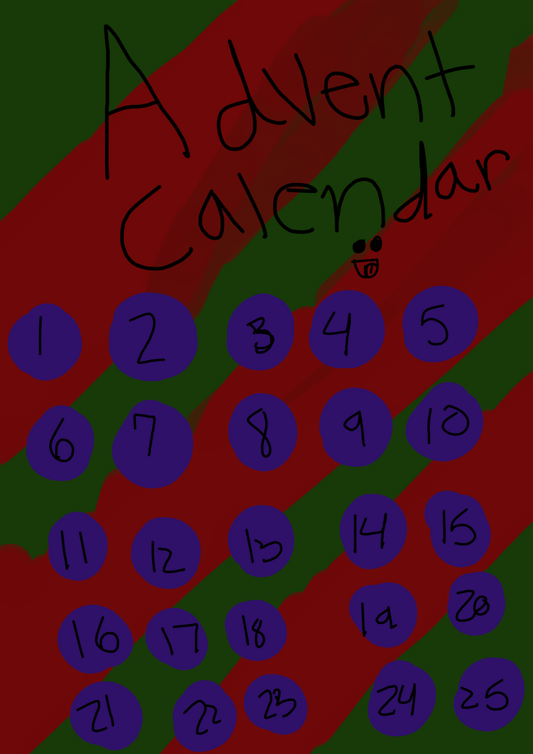 Advent Calender by Thistle619 on DeviantArt