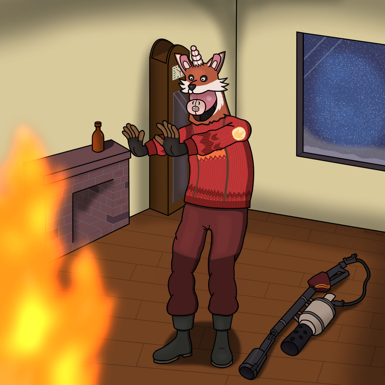 Pyro loadout by Mar-teun on DeviantArt