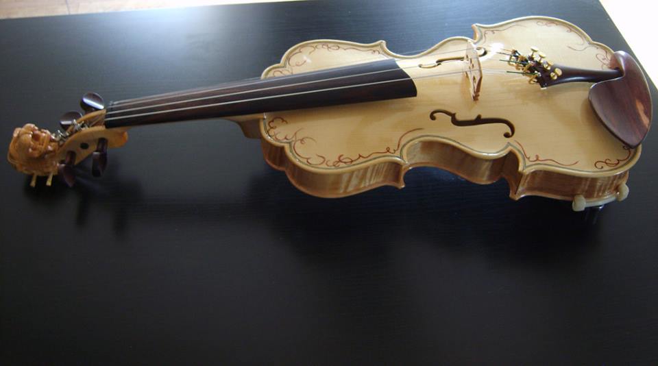 17th century model violin just finished