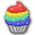 FREE Avatar - Rainbow Muffin