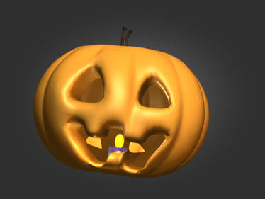 Jack-o'-Lantern - Blender