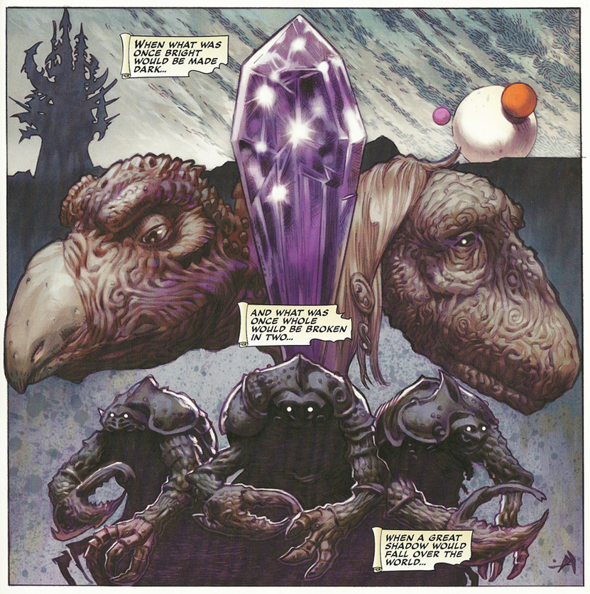 Skeksis THE DARK CRYSTAL Graphic Novel Comic