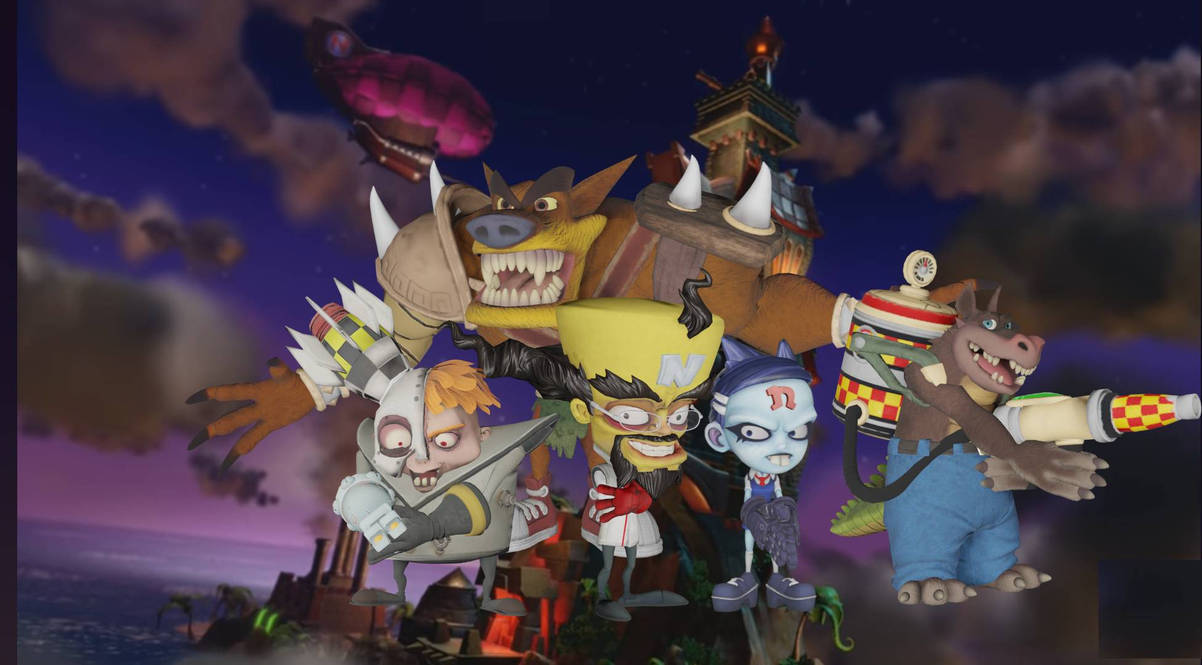 Neo Cortex Humans Dr. Neo Cortex team by Mohamed0Ahmad on DeviantArt