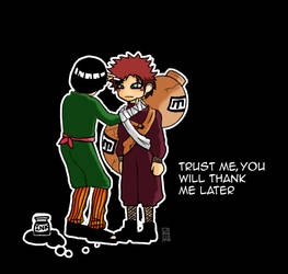 Naruto- Lee+Gaara- Trust Me