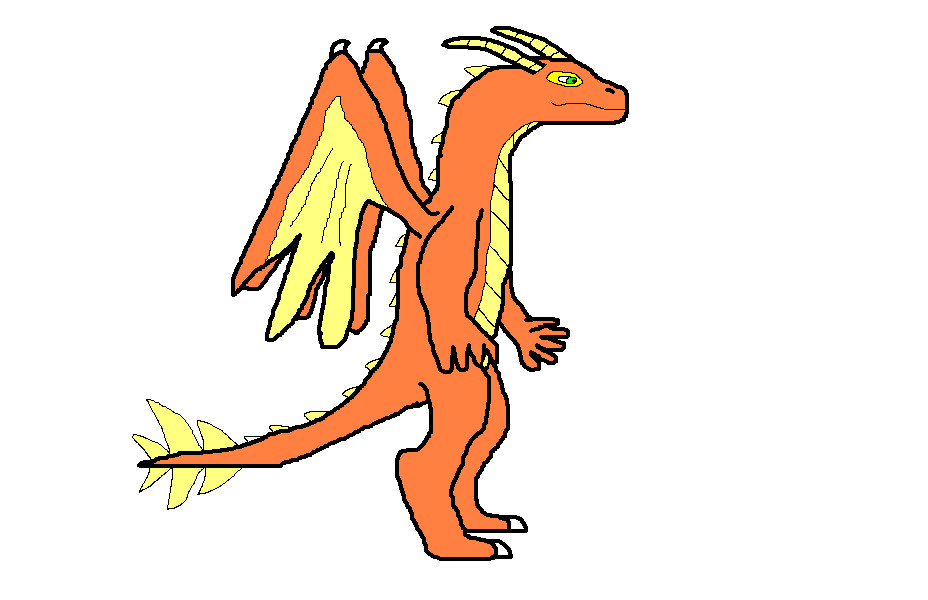 Humanoid Dragon by KrystenGarrow on DeviantArt