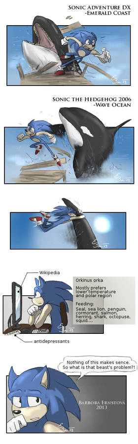 Sonic vs whales