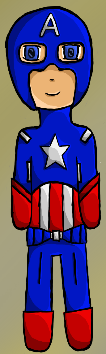 The Avengers Chibis Set 1: Captain America