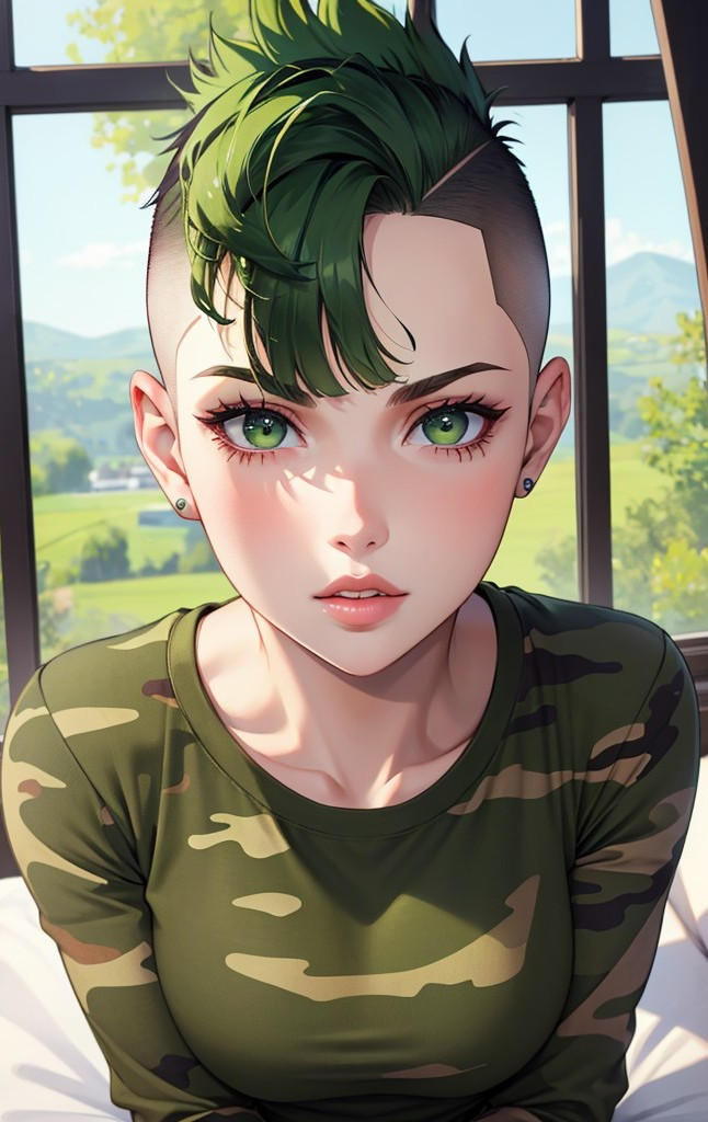 Green Haired Girl In Camo 15 By N cog nito On DeviantArt green-haired-girl-in-camo-15-by-n-cog-nito-on-deviantart