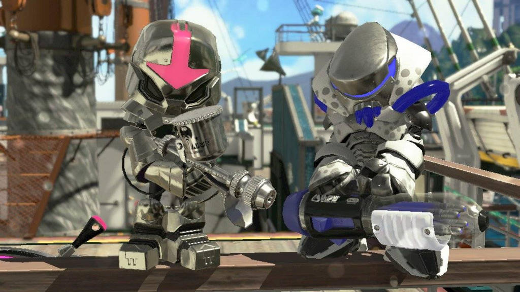 Splatoon Power Rangers Splatoon Power Armor by Victini07 on DeviantArt