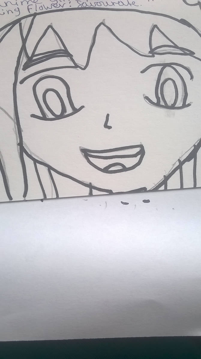 Anime drawing (No color) by awesome2017 on DeviantArt