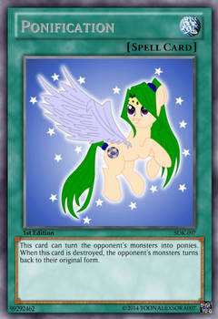 Ponification Yu-Gi-Oh! card