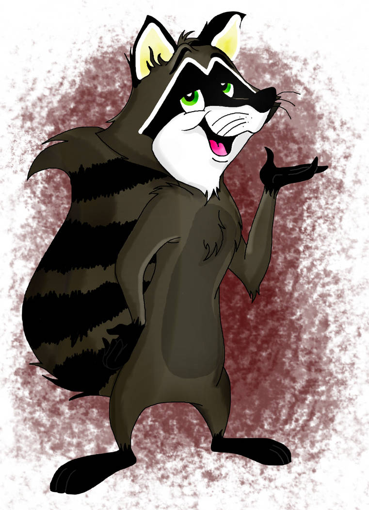 Raccoon by Aisudi on DeviantArt