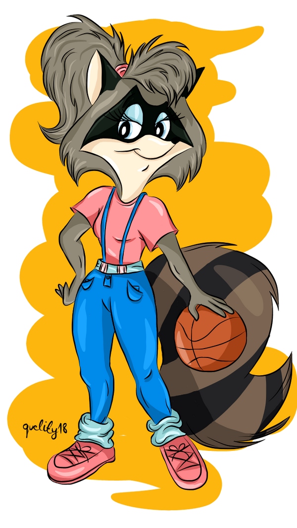 Lisa Raccoon by Aisudi on DeviantArt