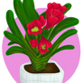 Potted plant (practice painting)