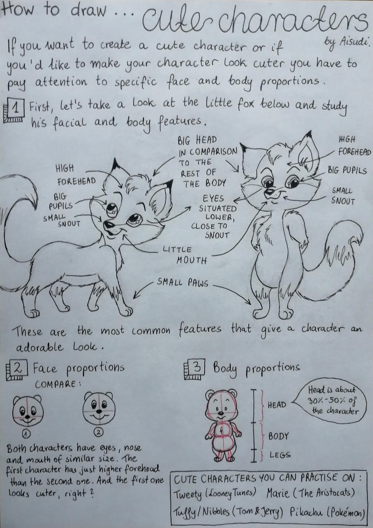 How To Draw Cute Characters Tutorial 3 1 By Aisudi On Deviantart How To Draw Cute Characters Tutorial 3 1 By Aisudi On Deviantart