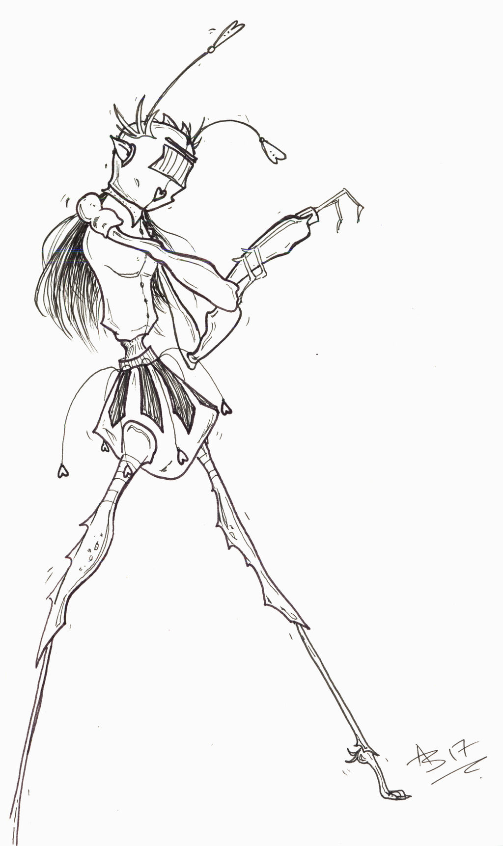 Deviantart Insect Lady Lady Insect by albomimo on DeviantArt