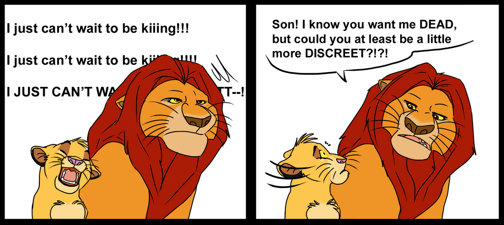 Spooky Simba The hell, Simba by KeysaMoguri on DeviantArt