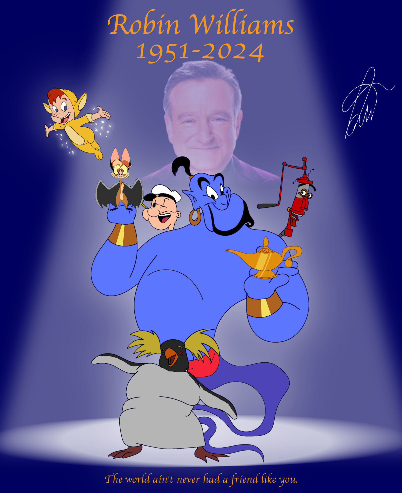 Robin Powell Rip Rip Robin Williams