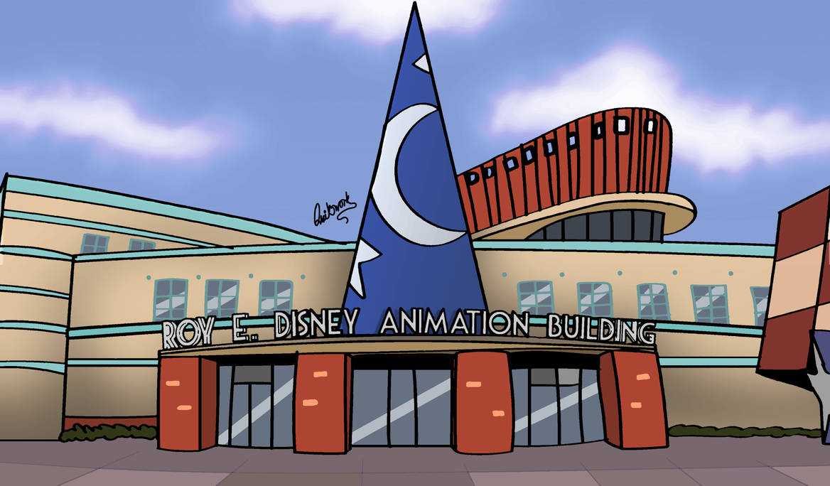 Roy E. Disney Animation Building by Qwikswork on DeviantArt