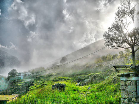 Plateau Feslikan in Antalya TURKEY hdr 2