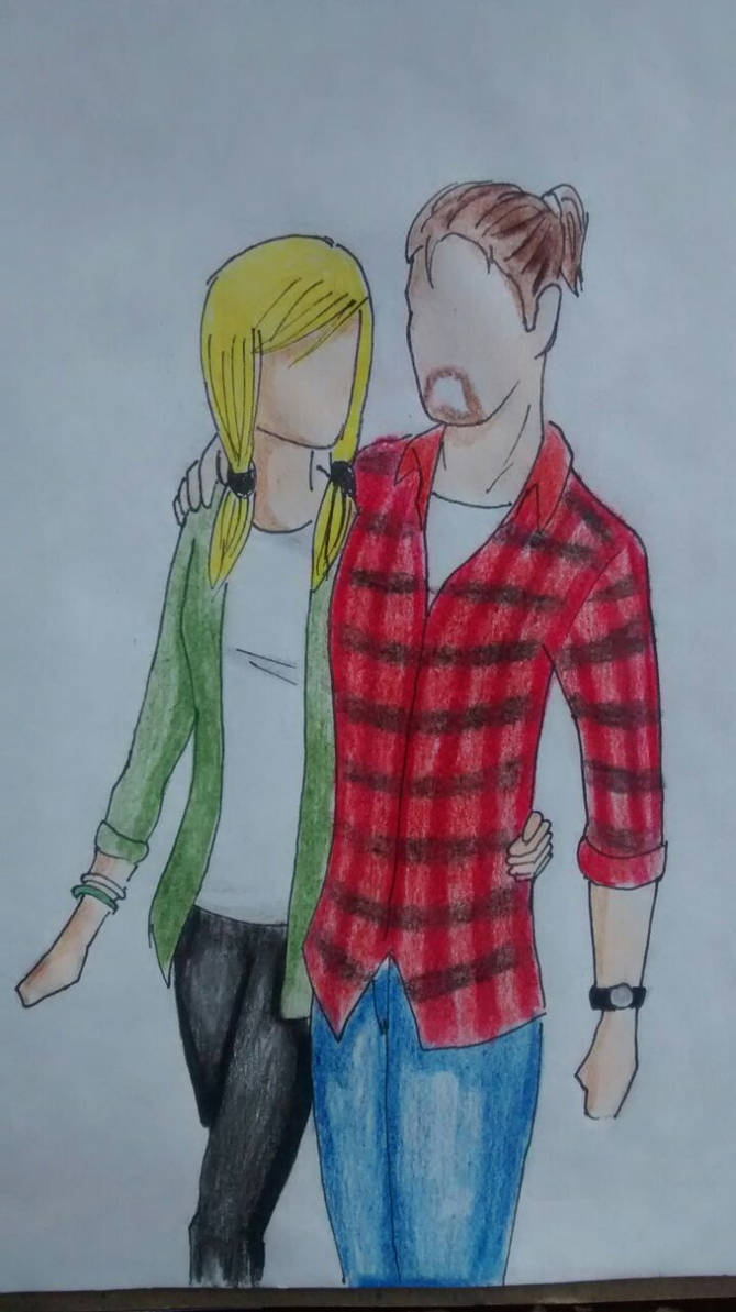 pareja caminando mano en hombro y cintura by Ideasparadibujar on DeviantArt pareja caminando mano en hombro y cintura by Ideasparadibujar on DeviantArt