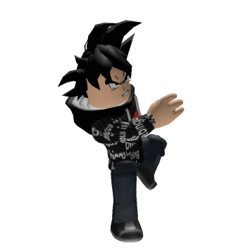 Drip goku in roblox, Goku