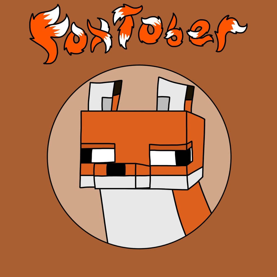 Minecraft Fox Deviantart Foxtober day 6- Minecraft Fox by FoxToons99 on DeviantArt
