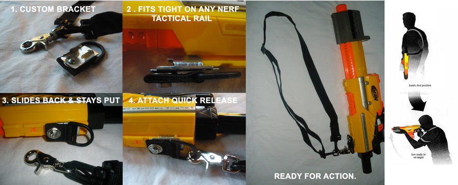 HvZ NERF 1 Point Tactical Harness