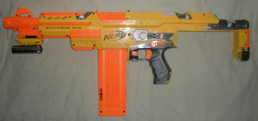 NERF Stampede Assault Rifle / SOPMOD - WIP