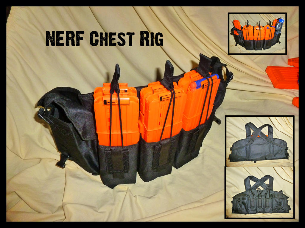 Ultimate NERF Chest Rig / NERF Tac Vest