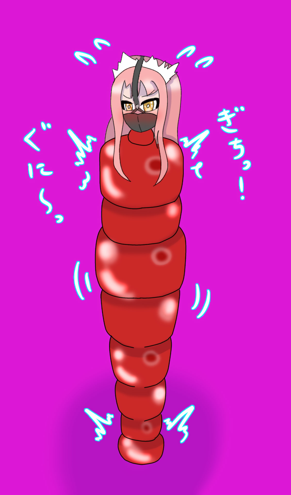 Inflatable Sleepsack Deviantart Medb restrained by inflatable sleep sack by aki111156 on DeviantArt