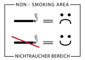 Non-smoking area