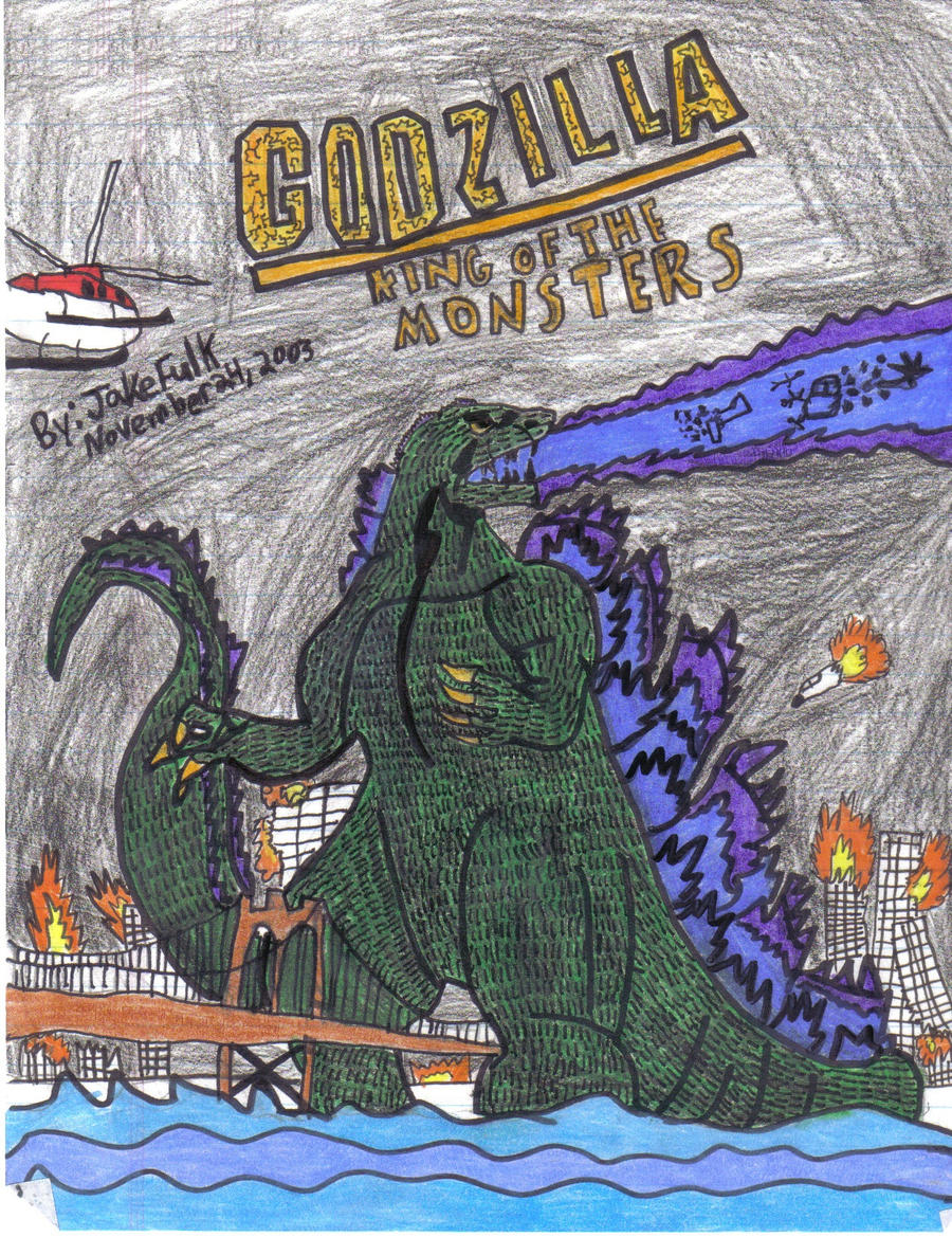Godzilla-The King of the Monsters!! by IncredibleFulk1 on DeviantArt