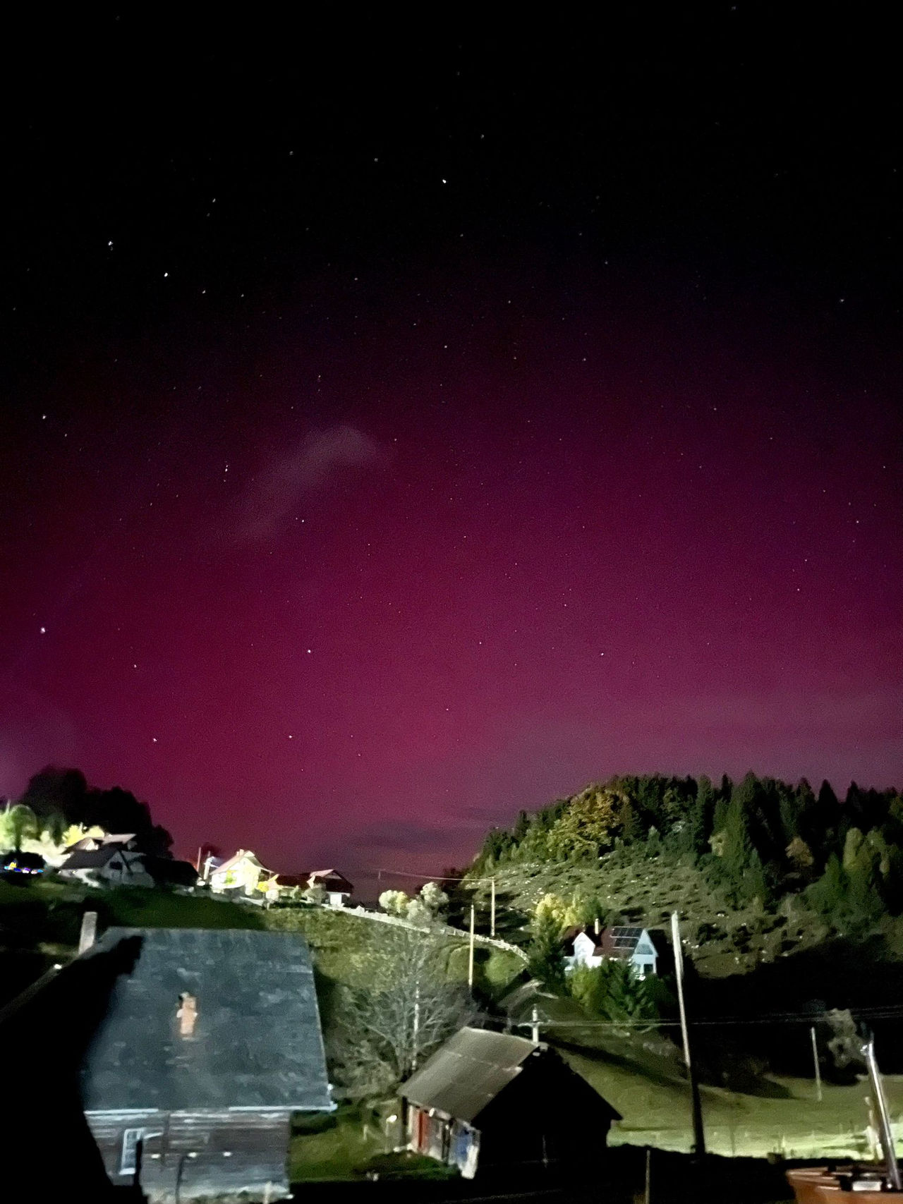 Funbata Image Fundata vilage (Brasov) aurora borealis by AndreEADreams on DeviantArt