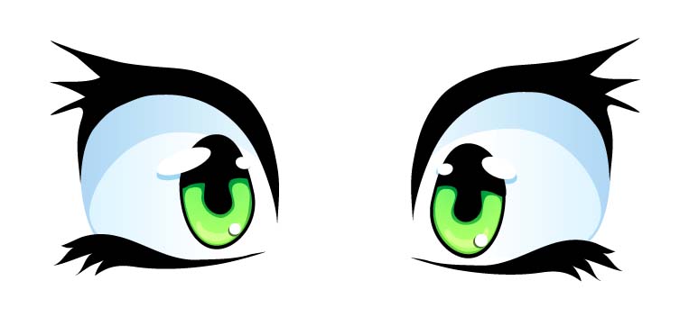 Anime Eyes Stock Illustrations – 13,594 Anime Eyes Stock