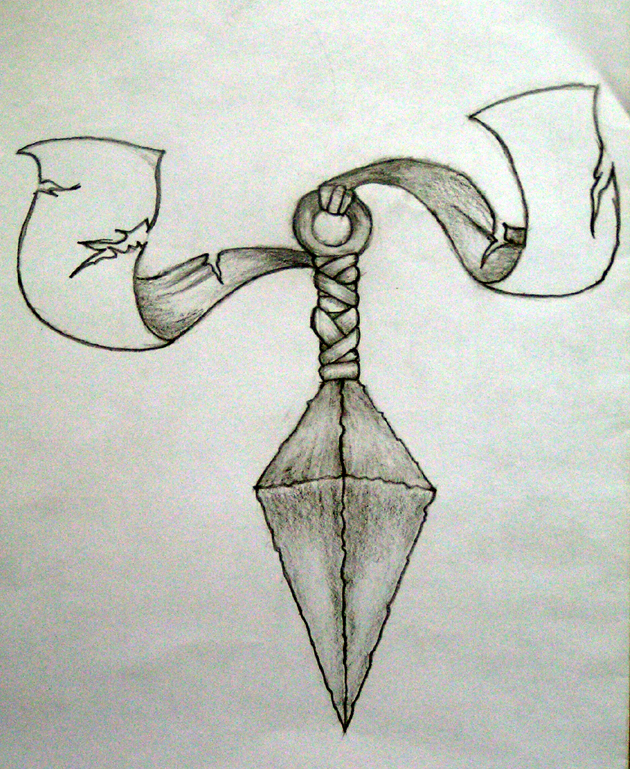 Kunai drawing Kunai sketch #kunai #kunaidrawing #kunaisketch #drawing  #sketch