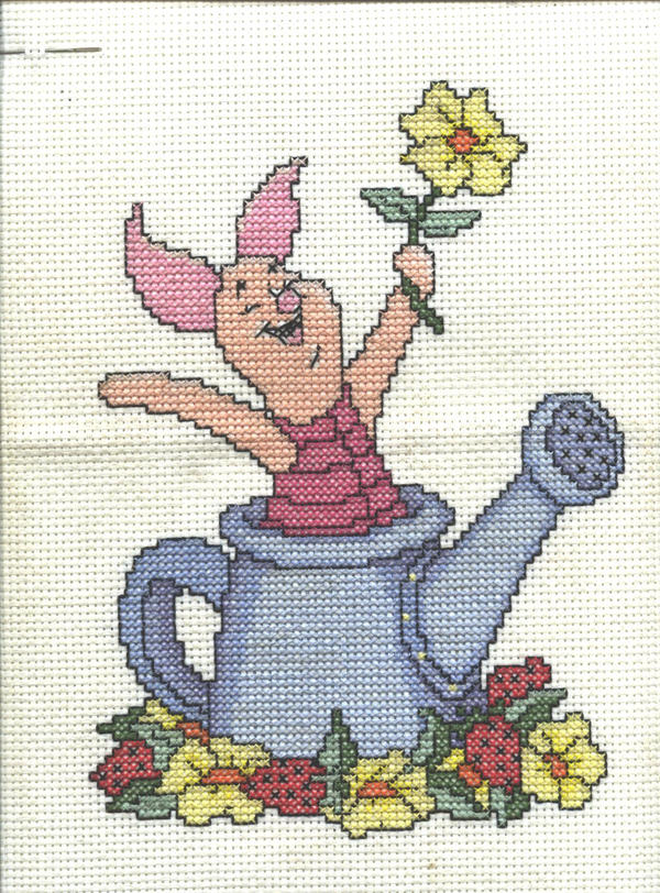 Cross Stitch Piglet