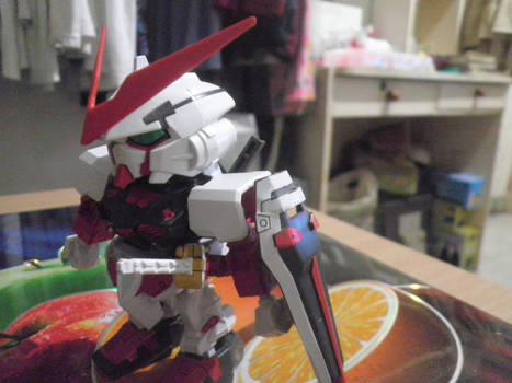 SD Gundam Seed Red Astray