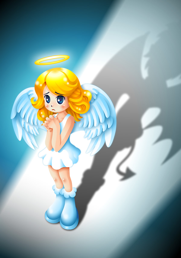 Good vs. Evil - Angel Pray