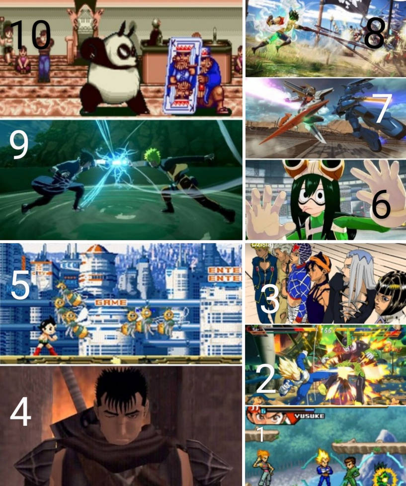 10 Anime Video Games That Are Actually Worth Playi by KacperKrysiak on ...