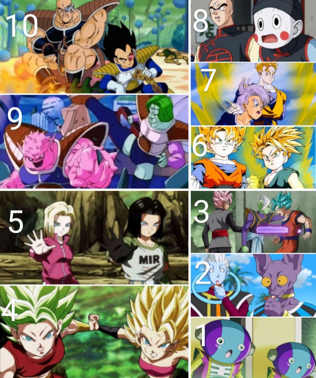 8 Androids in Dragon Ball, ranked from most powerful to least